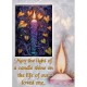 DUTCH LADY DESIGNS GREETING CARD Sympathy Flame